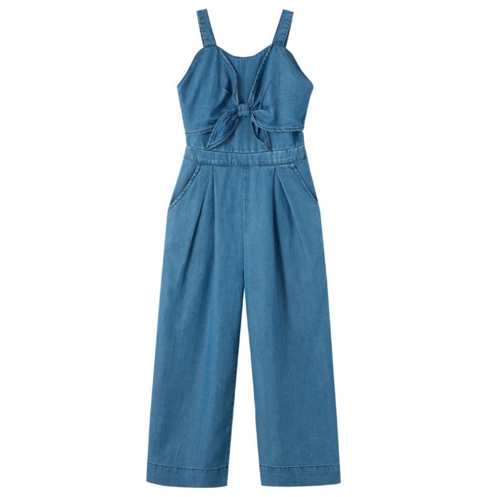 Scotch R’ Belle Tulip Denim Jumpsuit 4/5T